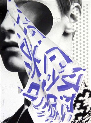 Irradie, Affiche sérigraphiée.