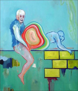 Passage, peinture, Vincent Gicquel