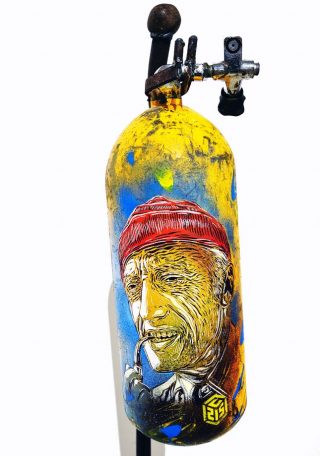 Portrait de Jacques-Yves Cousteau, c215