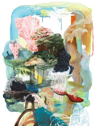 Odyssée 31, peinture, Armelle de Sainte-Marie