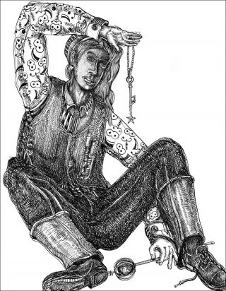 Some Men About Space, dessin, Mathias Augustyniak