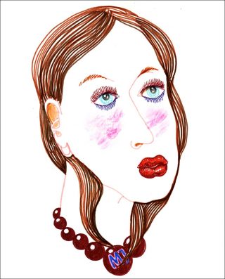 Woman in 68 colors, dessin, Mathias Augustyniak