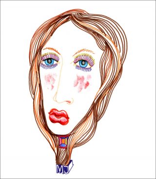 Woman in 68 colors, dessin, Mathias Augustyniak