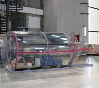 installation, Abraham Poincheval