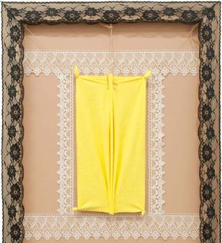 Temizlik beziyle / With a cleaning cloth, peinture, Cengiz Çekil