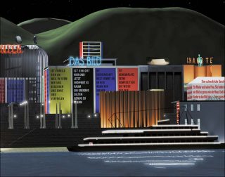 Panorama, peinture, Thomas Huber