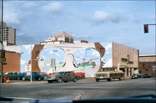 Fresque murale, photo, Donald Appleyard