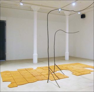 Arruinar las baldosas, installation, Jorge Satorre