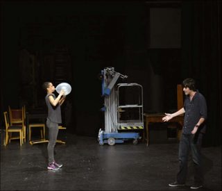 it's a match, danse contemporaine, Rapahaëlle Delaunay et Sylvain Prudhomme