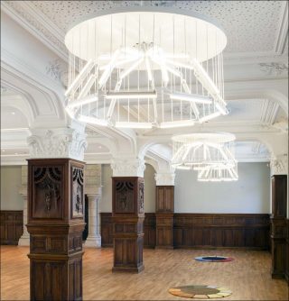 Interactions chromatiques, lustres, Matali Crasset