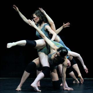 Le corps du Ballet natioGris, danse contemporaine, Myriam Gourfink