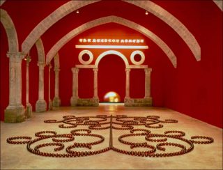 Red Angel of Marseille, sculpture, James Lee Byars