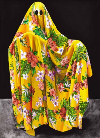 Hawaiian Ghost, peinture, Gilles Barbier