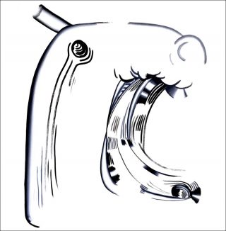 Une autre voie, peinture, Io Burgard