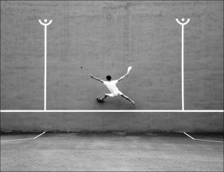 La raquette, photo, Guillaume Martial