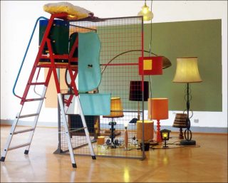 Inventory n°334, installation, Jessica Stockholder