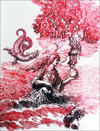 Materia prima, peinture, Elli Chrysidou