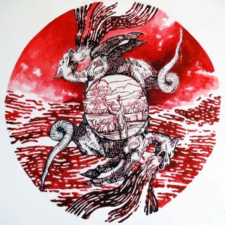 Materia prima, peinture, Elli Chrysidou