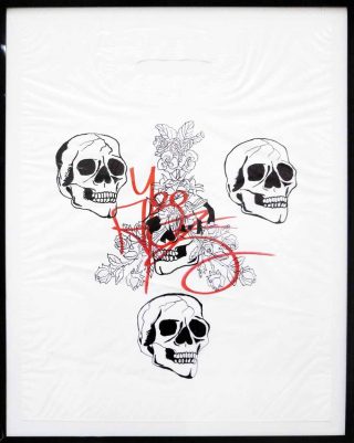 Dessin, Red Old Skull, Denis Brun