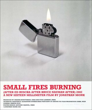 Small fires burning, Jonathan Monk