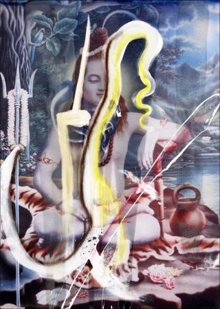 Shiva, peinture, Julian Schnabel
