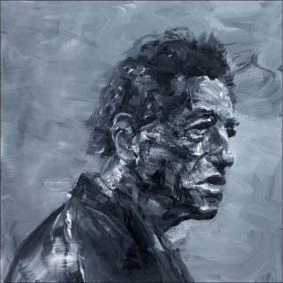 Alberto Giacometti, peinture, Yan Pei-Ming