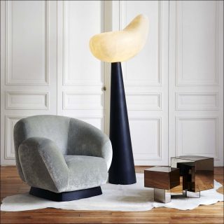 AD collection, fauteuil, lampe, table basse, Mauro Fabbro
