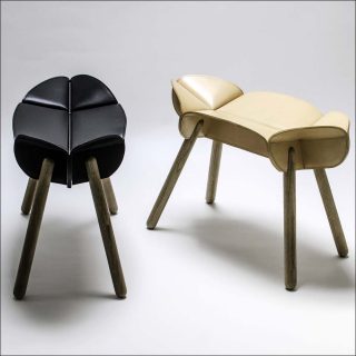 Galop, tabouret, Cécile Voyron