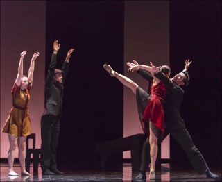 La jeune fille et la mort, danse contemporaine, Les Grands Ballets Canadiens de Montréal