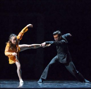 La jeune fille et la mort, danse contemporaine, Les Grands Ballets Canadiens de Montréal