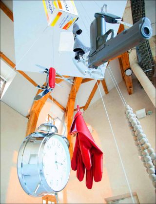 Flying House, installation, Jeanne Susplugas