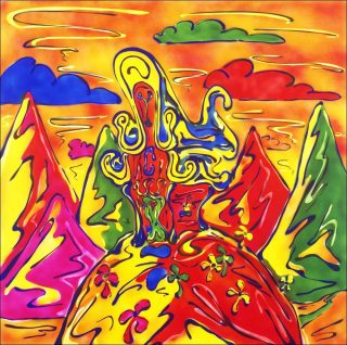 Michael Scott, The Realm of the Clown, peinture