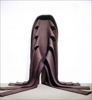 Wall Hanging, installation, Robert Morris