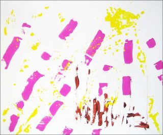 Musique pour l’Odyssée 4, peinture, Hanne Elf