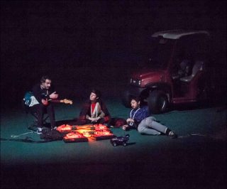 On traversera le pont une fois rendus à la rivière, spectacle radiodiffusé, L’Amicale de production