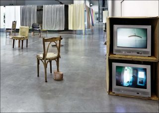 Dalir og Holar (détail), installation vidéo, Eric Hattan