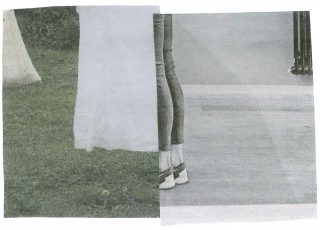 Mund zu Mund, collage, Silvia Bächli