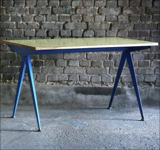 Table compas, table, Jean Prouvé,