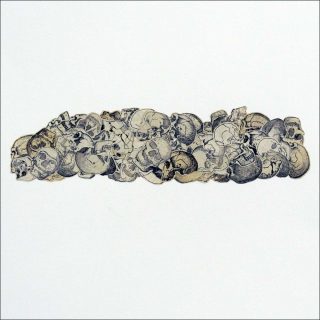 Srebrenica, collage, Anne-James Chaton