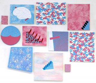 Sans titre, peinture, Maël Le Goarant