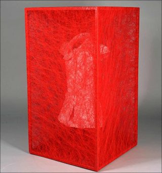 State of Being (Children’s Dress), installation, Chiharu Shiota