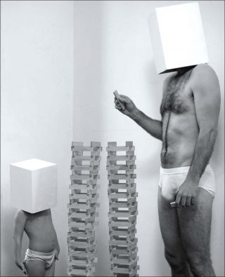 Père et fils, photographie numérique, Gilles Desplanques