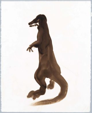 Jurassic Oil, dessin, Fabrice Hyber