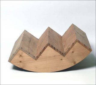 POF n100 : Escalier Sans Fin, sculpture, Fabrice Hyber