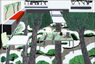 This Forest 2, peinture, Karishma D’Souza