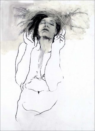 Eros 2, dessin, Paz Corona