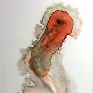 Nouvelles amibes domestiques 6, plâtre, Michel Blazy