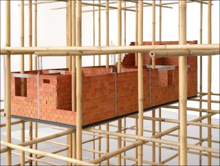 (Dé)placements, installation, Daniel Otero Torres