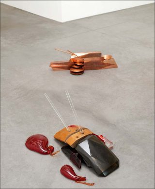 La chasse, installation, Lucy Skaer