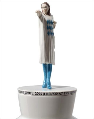 The Fairytale Recordings: REC#003FTR-ON (Black Spirit 2004), vase, Saâdane Afif